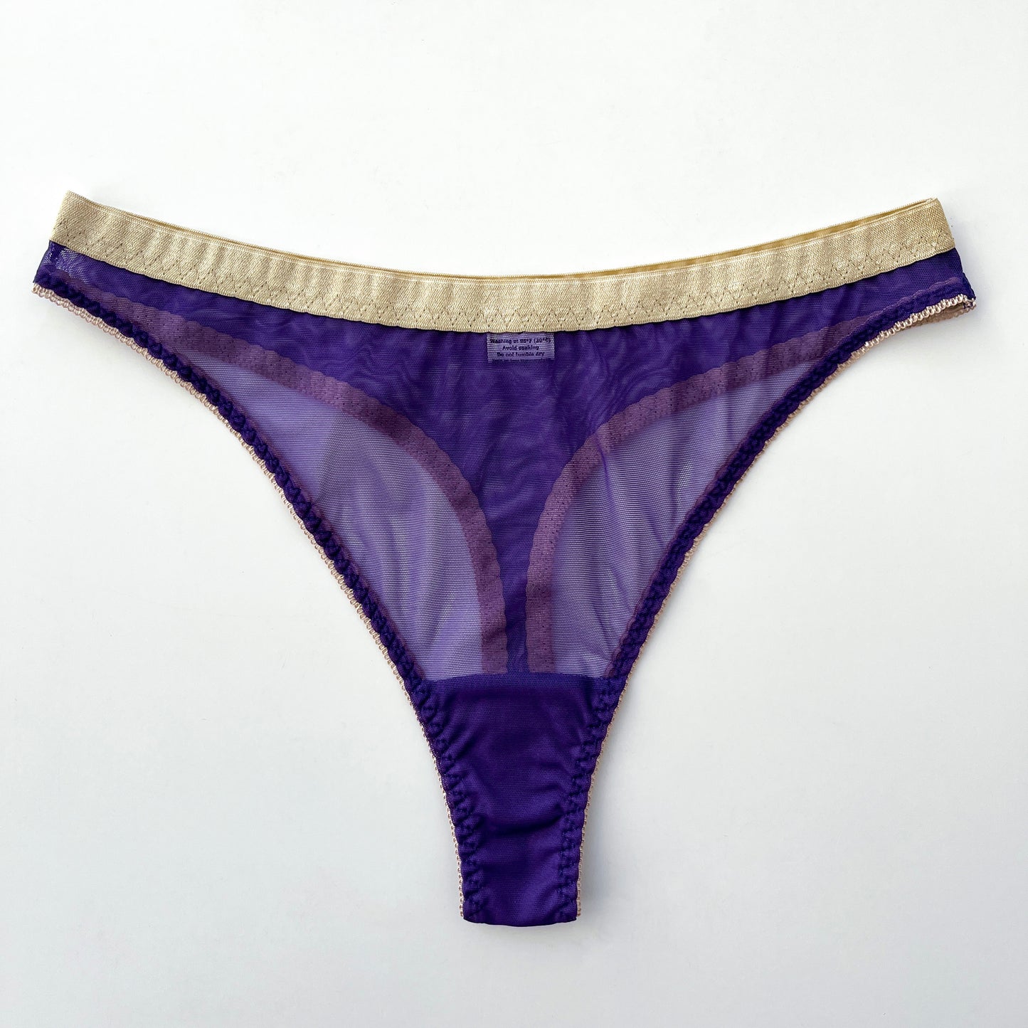 Deep purple thong – Apricat LLC